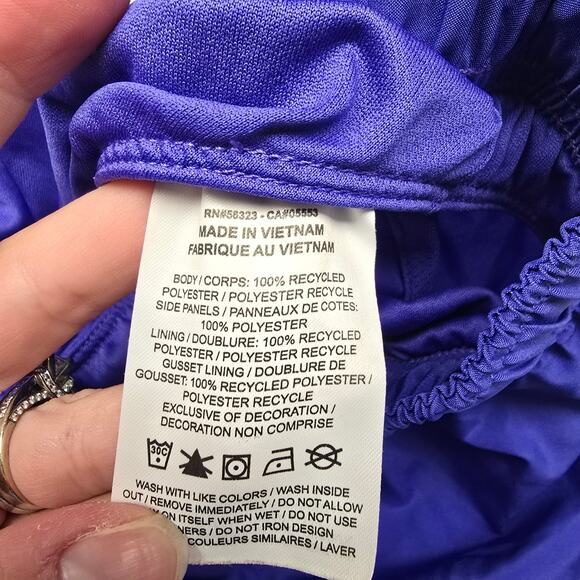 Women's Nike Dri-Fit Blue w/ Colorful Trim Athletic Running Shorts | Size XS - Picture 8 of 8